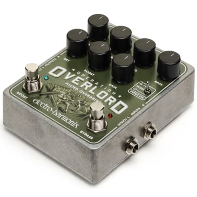 Electro-Harmonix EHX Operation Overlord Allied Overdrive Multi-Instrument Effects Pedal image 4