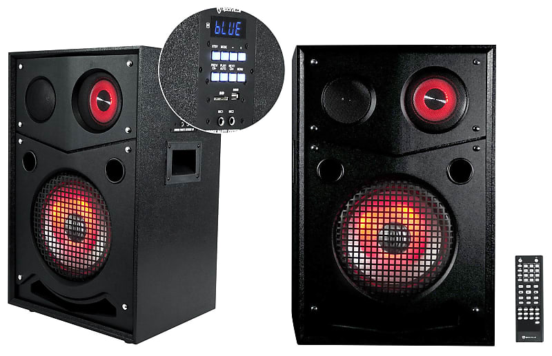 Rockville HOUSE PARTY SYSTEM 10" 1000w Bluetooth LED Booming Bass Home Speakers image 1