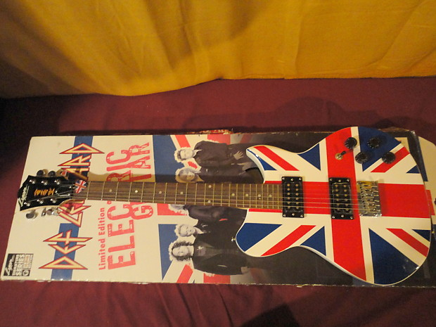 Used Washburn Lyon Def Leppard LTD EDITION Electric Guitar with COA Plaque