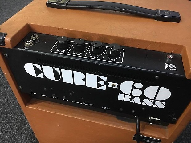 Roland Cube 60 Bass Amp, Orange - Used | Reverb