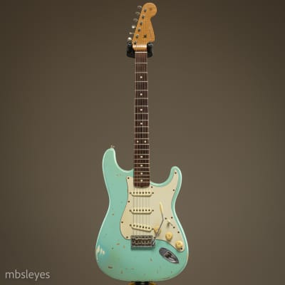 Fender Custom Shop '60 Reissue Stratocaster Relic - Cunetto - Daphne Blue image 1