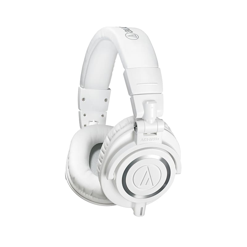 Audio-Technica ATH-M50x Professional Monitor Headphones - White image 1