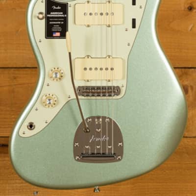 Fender American Professional II Jazzmaster | Maple - Mystic Surf Green - Left-Handed image 10
