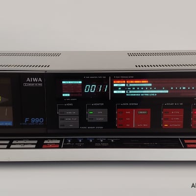 Iconic AIWA AD-F990E Stereo Cassette Deck - FULLY SERVICED !!! image 2