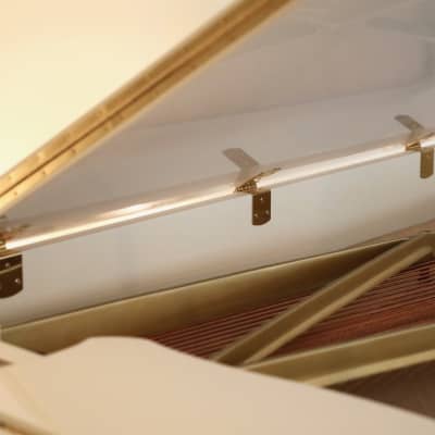 1978 Yamaha C7 Semi-Concert Grand Piano in Rare Polished White Vintage Original Professional Orchestral Concert Piano Hamamatsu Japan Factory image 21