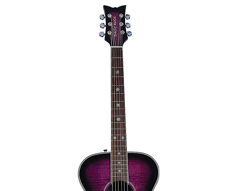 Daisy Rock Guitars DR6225-A Pixie A/E Pink Sparkle | Reverb