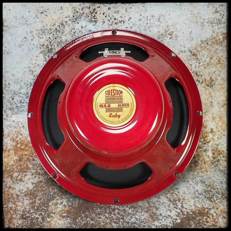 Celestion 2024 ruby alnico