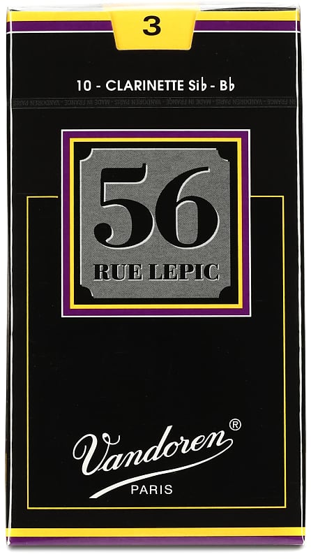 Vandoren CR503 56 Rue Lepic Bb Clarinet Reed - 3.0 (10-pack) image 1