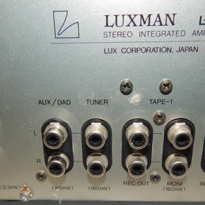 Luxman L-400 stereo integrated amplifier image 5