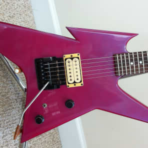 BC Rich Ironbird 1985 Metallic Fuscha US Series U Serial Reverb