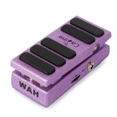 Caline CP-72 Purple Bass Guitar Wah & Volume 2 in 1 Guitar Effects Wah/Vol Pedal for sale