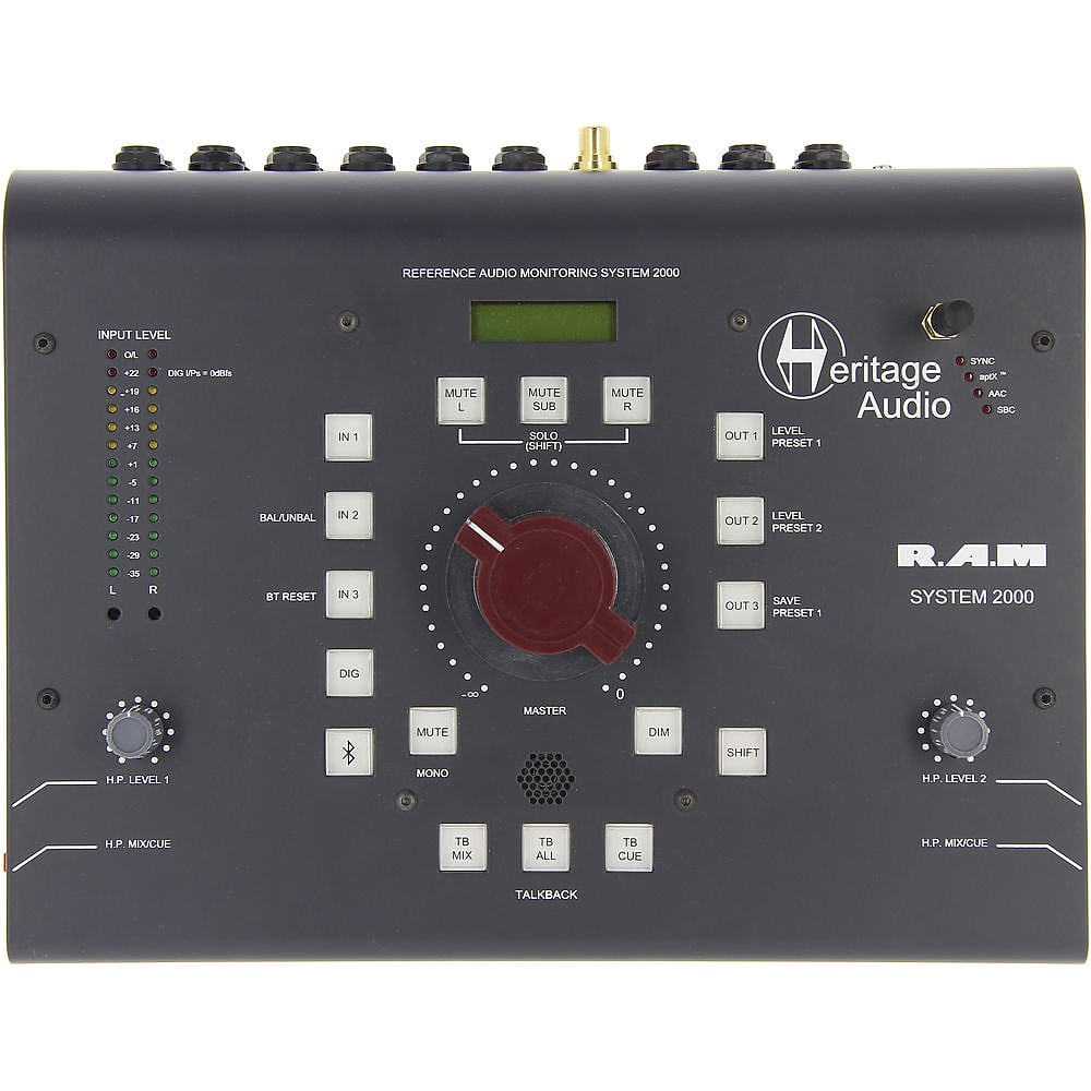 Heritage Audio RAM System 2000 Desktop Monitor Controller 
