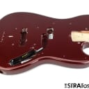 2019 Fender American Performer Mustang Bass BODY USA Parts Aubergine