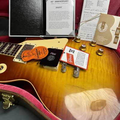 Gibson 1960 Reissue Les Paul V2 #001655 2021 - Tomato Soup Burst image 11