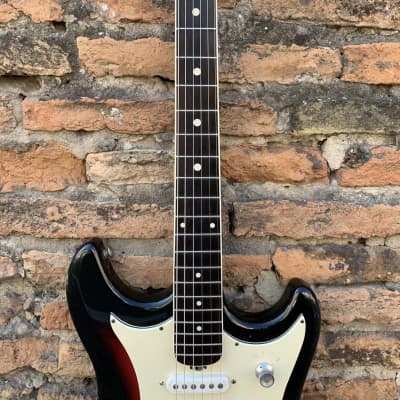 Harmond DeLuxe Bartolini 60’s Sunburst Vintage Guitar Made in Italy image 4