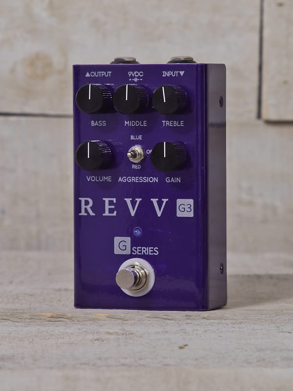 REVV G3 Pedal - Preamp, Overdrive, Distortion - In Stock image 1