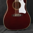 Gibson 60s J-45 Original Fixed Saddle with Pickup Dark Wine Red Fuller's Exclusive