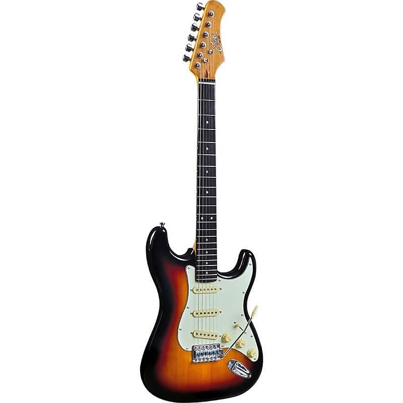 Eko S-300V Vintage Sunburst - chitarra elettrica sunburst stile stratocaster image 1