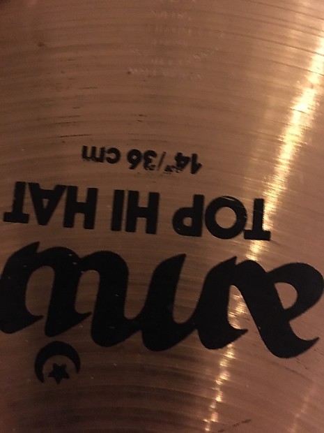 Zildjian 14" Amir Power Hi-Hat Cymbals (Pair) image 1