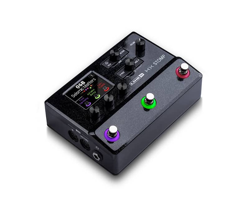 再々オークション！ LINE 6 HX Stomp 【箱、備品完備】 Line 6】HX Stompのパワーに8基のフットスイッチを追加したHX