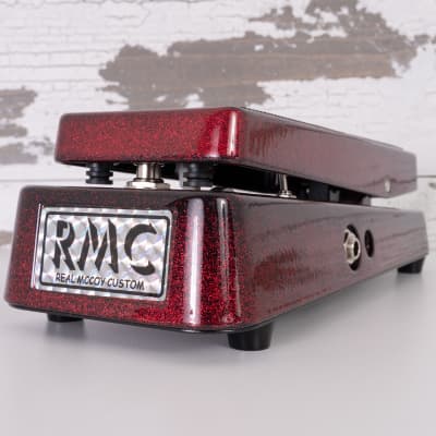 Real McCoy Custom RMC 4 Picture Wah Red Sparkle *Video* image 3