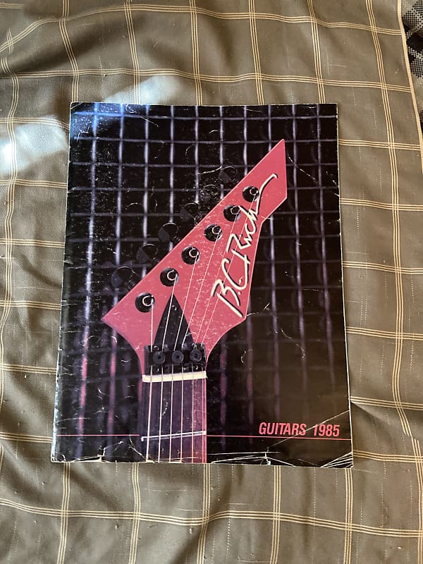 BC Rich Catalog 1985 Reverb