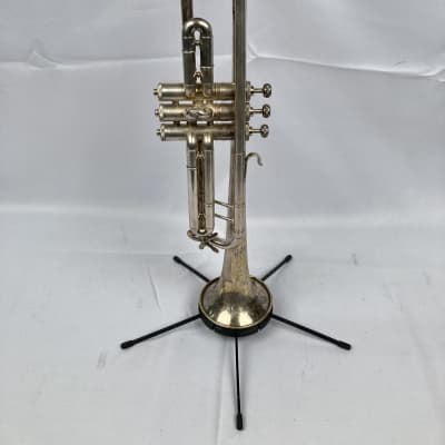 Vintage 1931 Buescher True Tone LP 2 Low Pitch Trumpet w/ Original Hard Case image 4