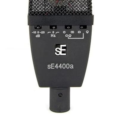 sE Electronics SE4400a Large Vintage Diaphragm Condenser Studio Microphone with Shock Mount and Case image 1