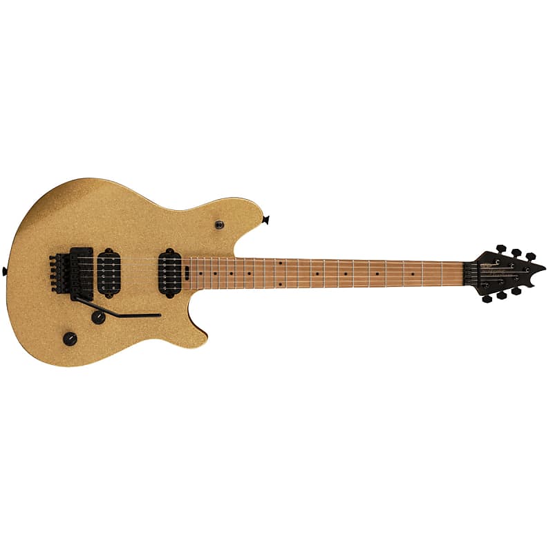 EVH Wolfgang WG Standard Electric Guitar Baked Maple Fingerboard Gold Sparkle - 5107003518 image 1