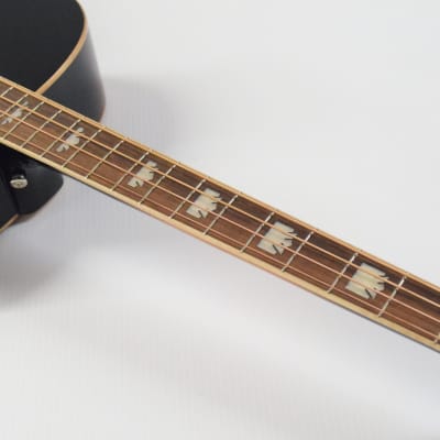 Epiphone El Capitan J-200 Studio Acoustic-electric Bass Guitar - Aged Vintage Sunburst image 8