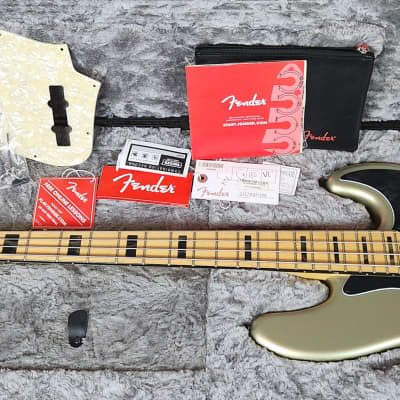 Baixo Fender American ELITE V Natural (Super Novo) - Ano 2016 - STORE VB -  A loja do ViniBass