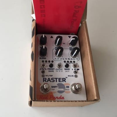 Red Panda Raster v2 Delay Pedal w/ Original box & paperwork image 2