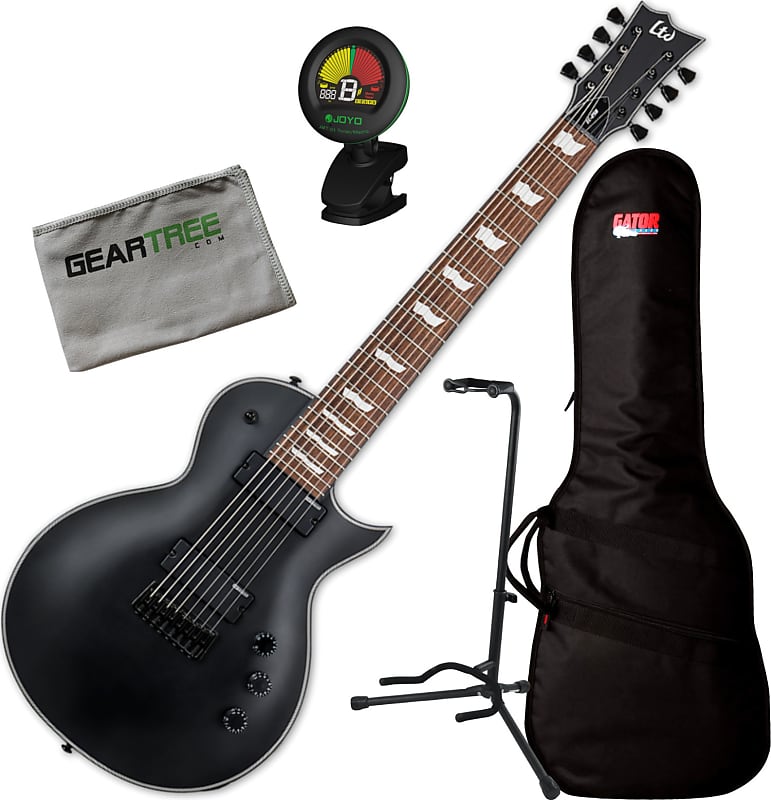 Amazon.com: ESP LTD EC-258 8-String Electric Guitar, Black