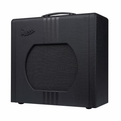 Supro 1822R Delta King 12 15-Watt 1x12" Guitar Combo + Black / Black Stripes + NEW from the GREAT guitar store in AUSTRIA image 2