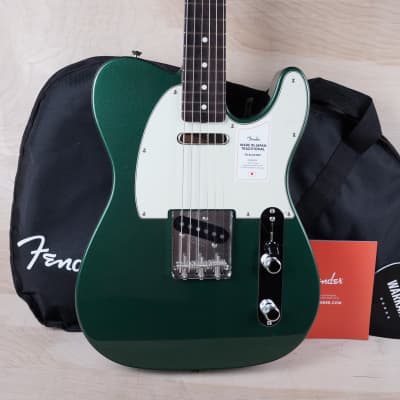 Fender Traditional II '60s Telecaster MIJ 2023 Aged Sherwood Green Metallic Japan Exclusive w/ Bag image 1