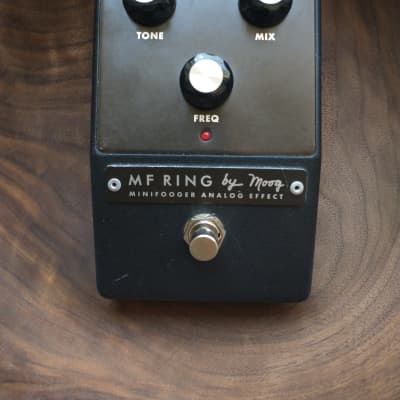 Moog Minifooger MF Drive V1 Serial Number 199 Black | Reverb