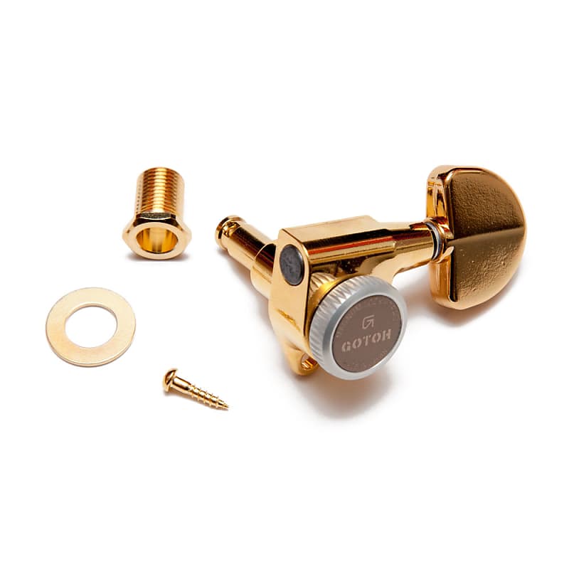 Gotoh SG301 Traditional Magnum Locking Tuners 3 x 3 (Gold, 20)