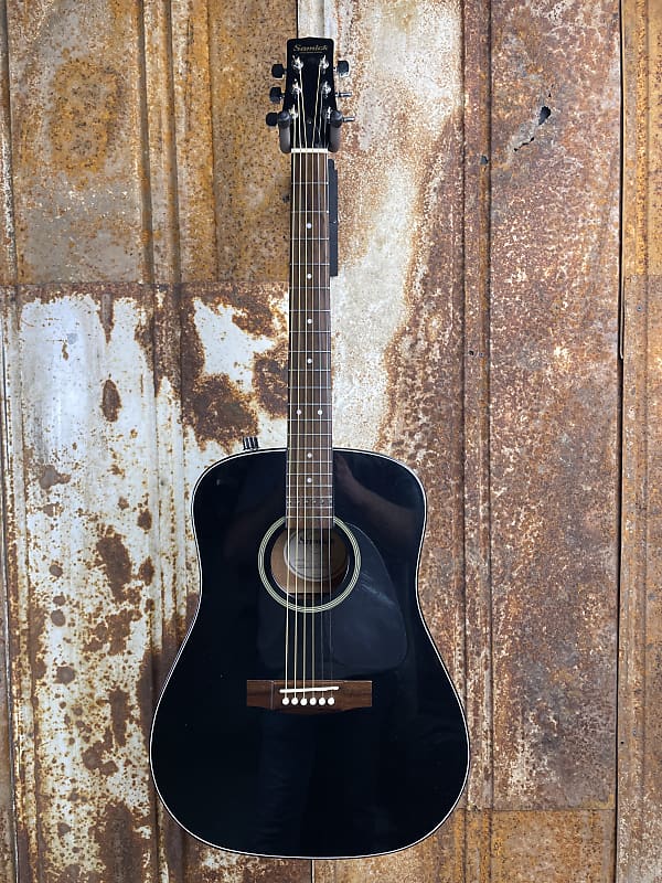 Samick SW-115 DE-BK Acoustic Electric Guitar (Used) | Reverb