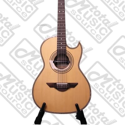 H. Jimenez Bajo Quinto (El Estandar)  solid spruce top with gig bag - FULL body - NO MICAS - with Seymour Duncan pickup, LBQ1E for sale
