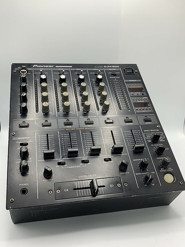 Pioneer DJM-500 Analog Dj Mixer with Vintage volume knobs (022705