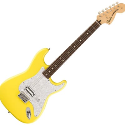 Fender Limited Edition Tom DeLonge Signature Stratocaster 2023 - Graffiti Yellow + Gigbag for sale