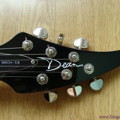 One-Of-A-Kind, DEAN MACH 5X-CBK, Classic Black, New with Warranty and Deluxe Bag image 4