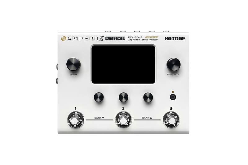 HOTONE Guitar Multi Effects Processor Pedal Ampero II Stomp 