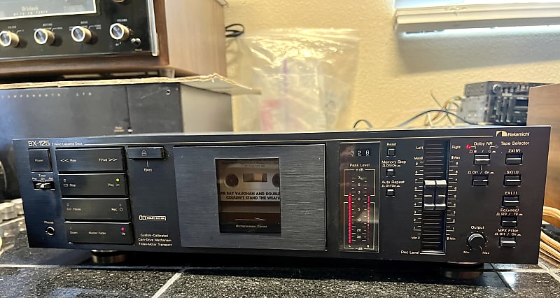 Nakamichi BX-125 Vintage 2-Head Cassette Deck Made in Japan