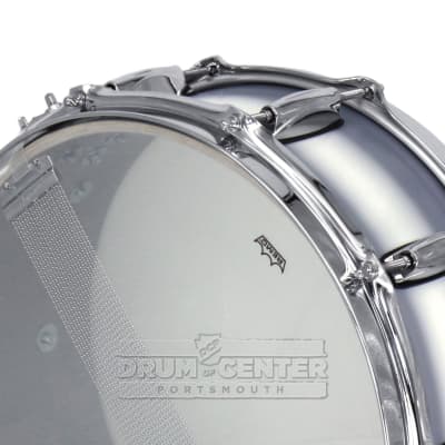 Gretsch Brooklyn Snare Drum 14x5.5 10-Lug Silver Mist Duco image 1