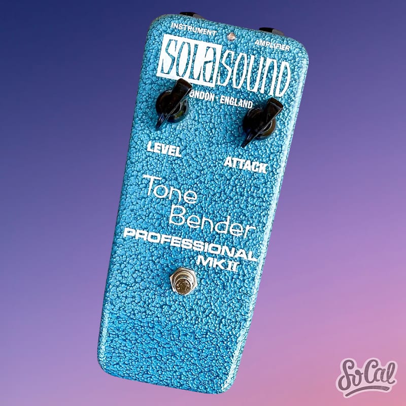 Sola Sound Tone Bender Professional MKII “Blue Hybrid” By D*A*M