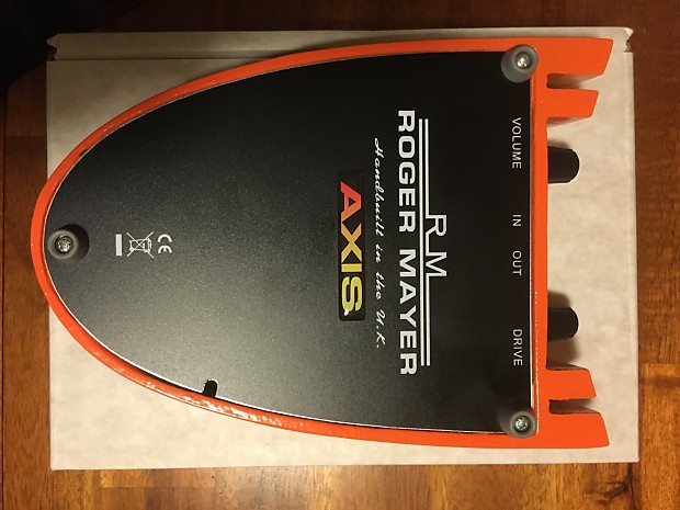 Roger Mayer Axis Fuzz, rocket version 2016 Orange | Reverb