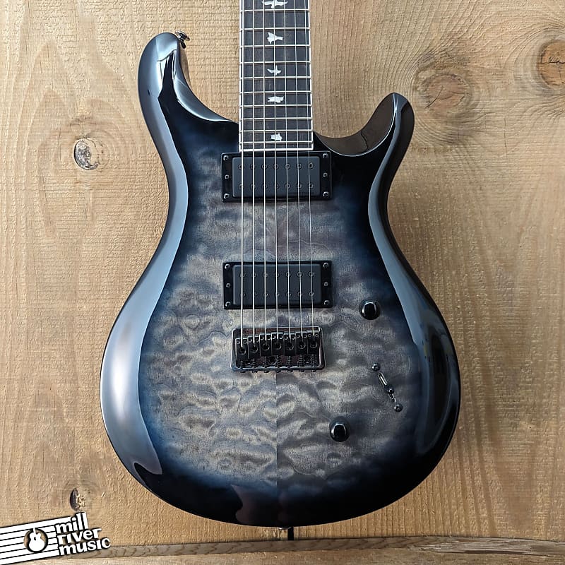 Paul Reed Smith PRS SE Mark Holcomb SVN Seven-String Electric Guitar - Holcomb Blue Burst w/Bag