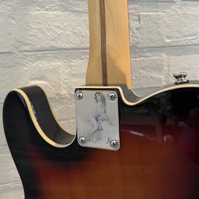 Fender Telecaster - Classic Vibe Reverse Headstock Partscaster with Locking Tuners and a New Case image 11