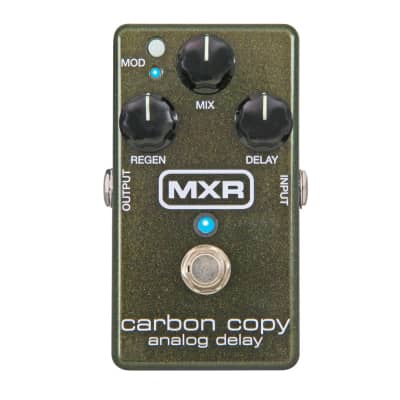 MXR M169 Carbon Copy Analog Delay Pedal + Gator Patch Cable 3 Pack image 2